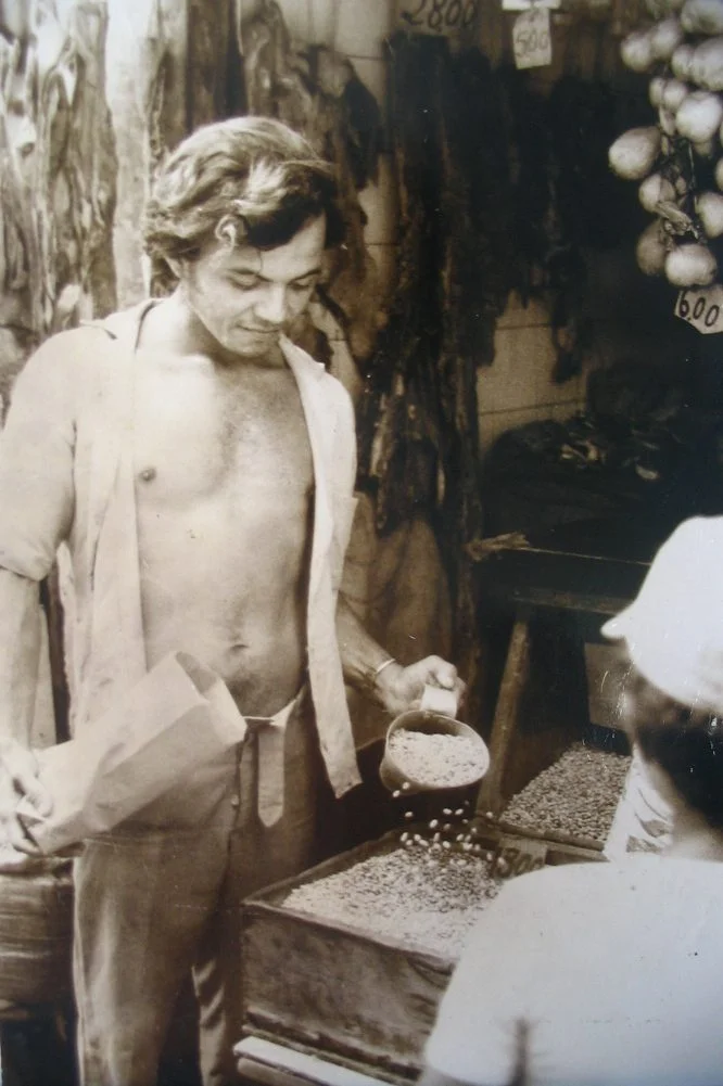 Vendedor de grãos